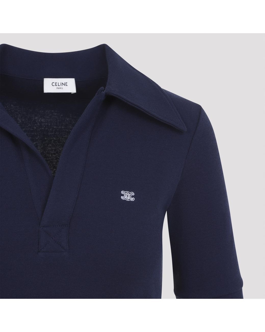 Céline Blue Mini Polo Dress