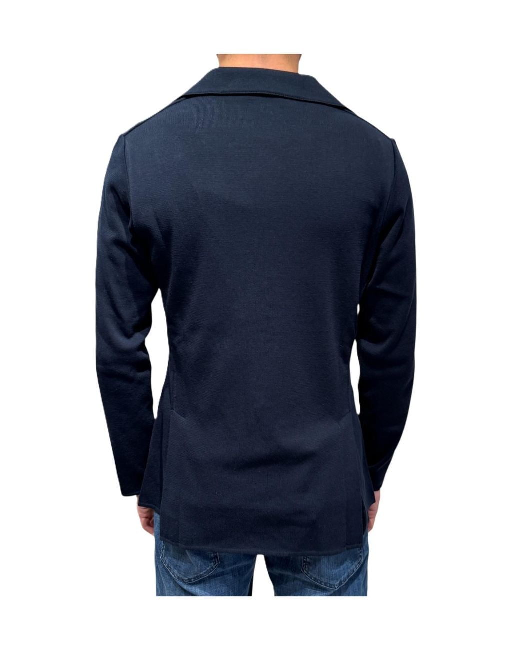 Lardini Blue Long-Sleeve Blazer for men