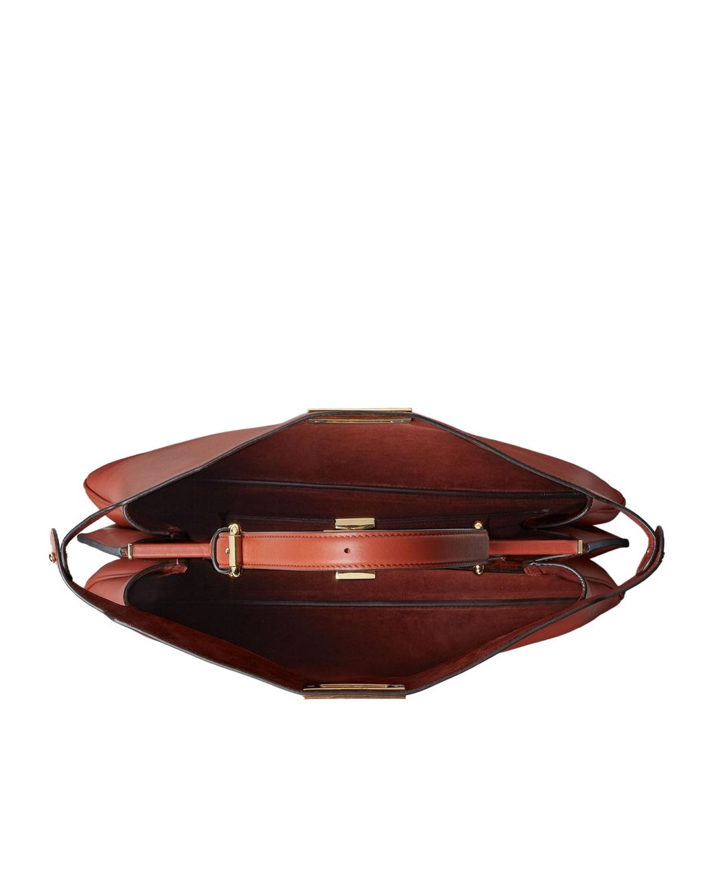 Fendi Red Sienna Leather Bag