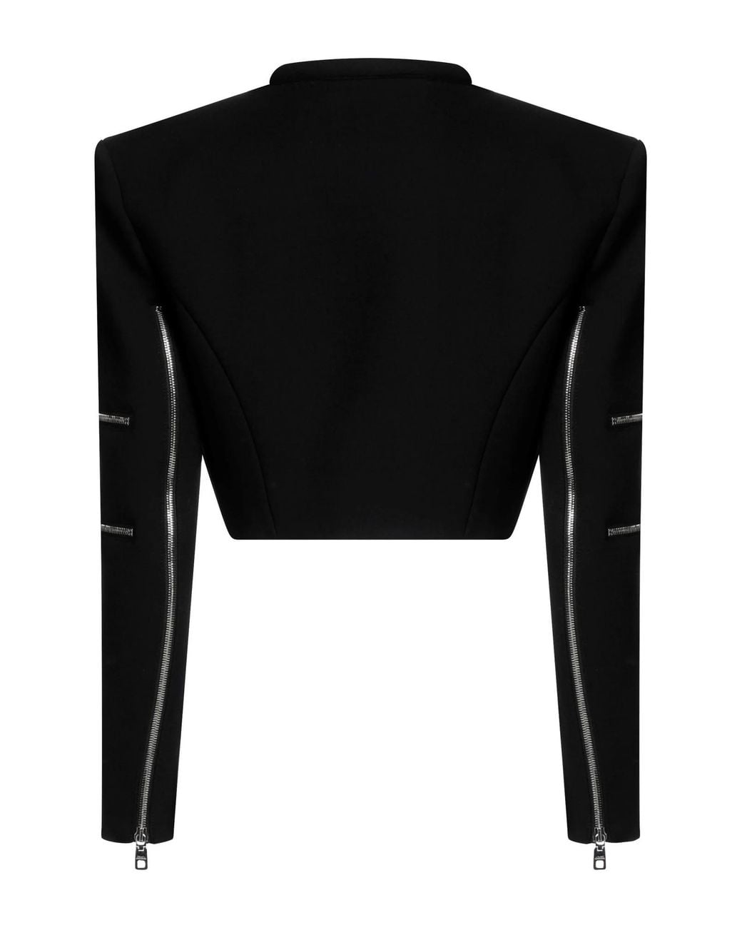 Dolce & Gabbana Black Simple Solid-Color Tailored Coat