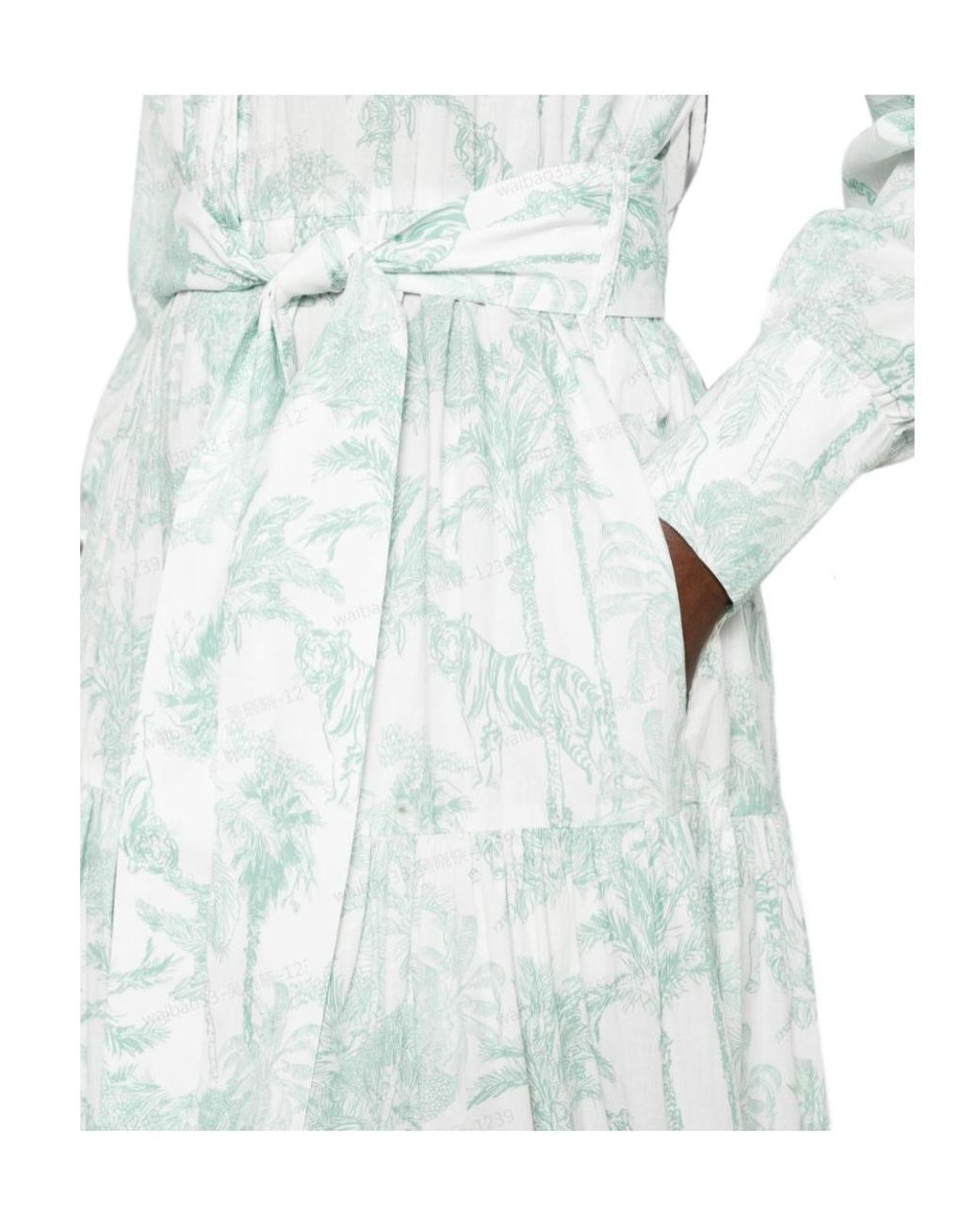 Mc2 Saint Barth White Jensen Long Shirt Dress