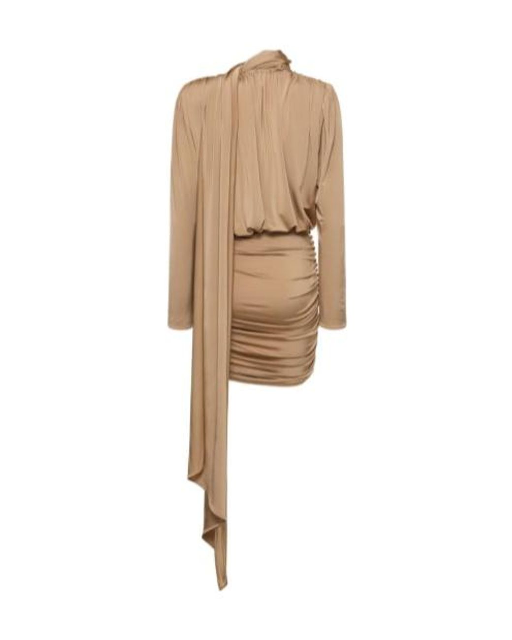 Magda Butrym Natural Draped Dress