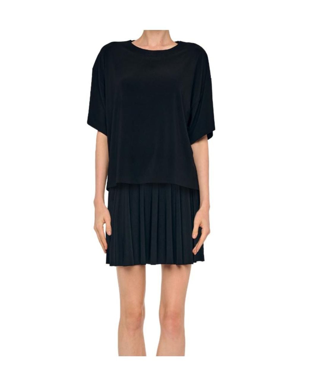 Norma Kamali Blue Short-Sleeve T-Shirt