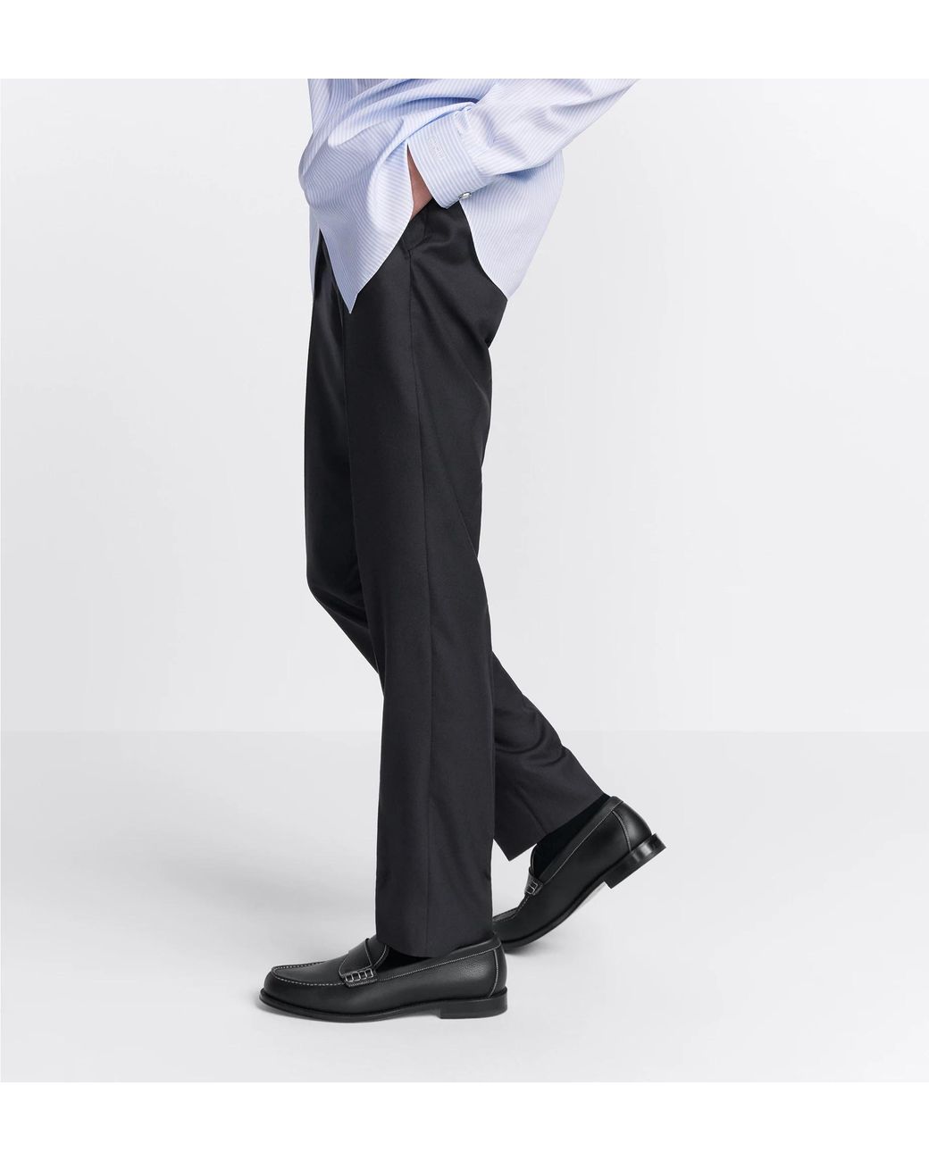 Dior Blue Homme Icons Straight Leg Trousers for men