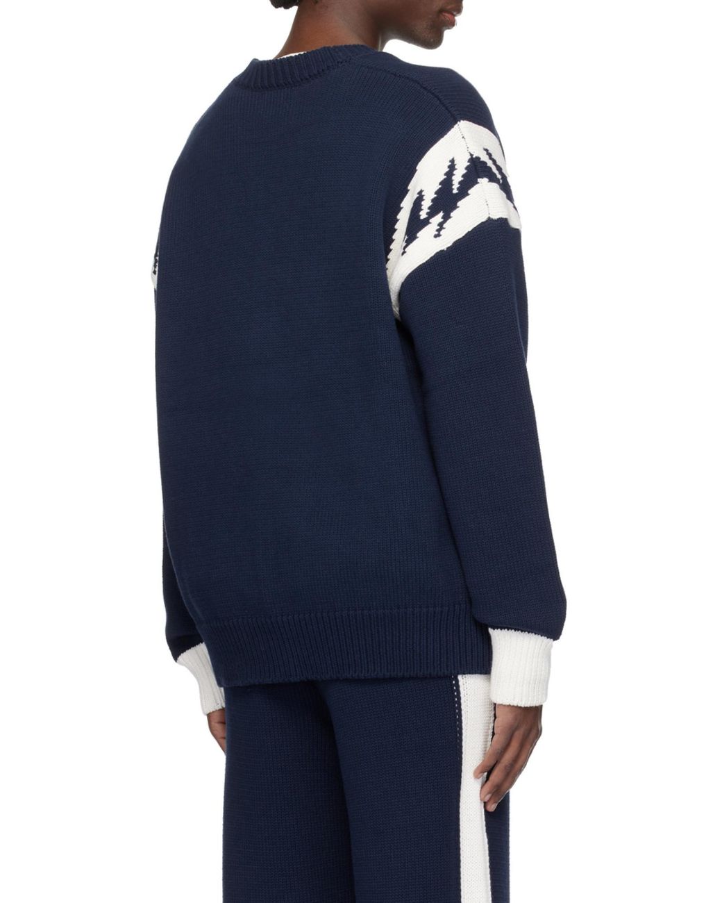 【関税込み】Rhude ネイビー Lightning カーディガン Rhude Lightning Long-Sleeved Cardigan in Blue for Men | Lyst
