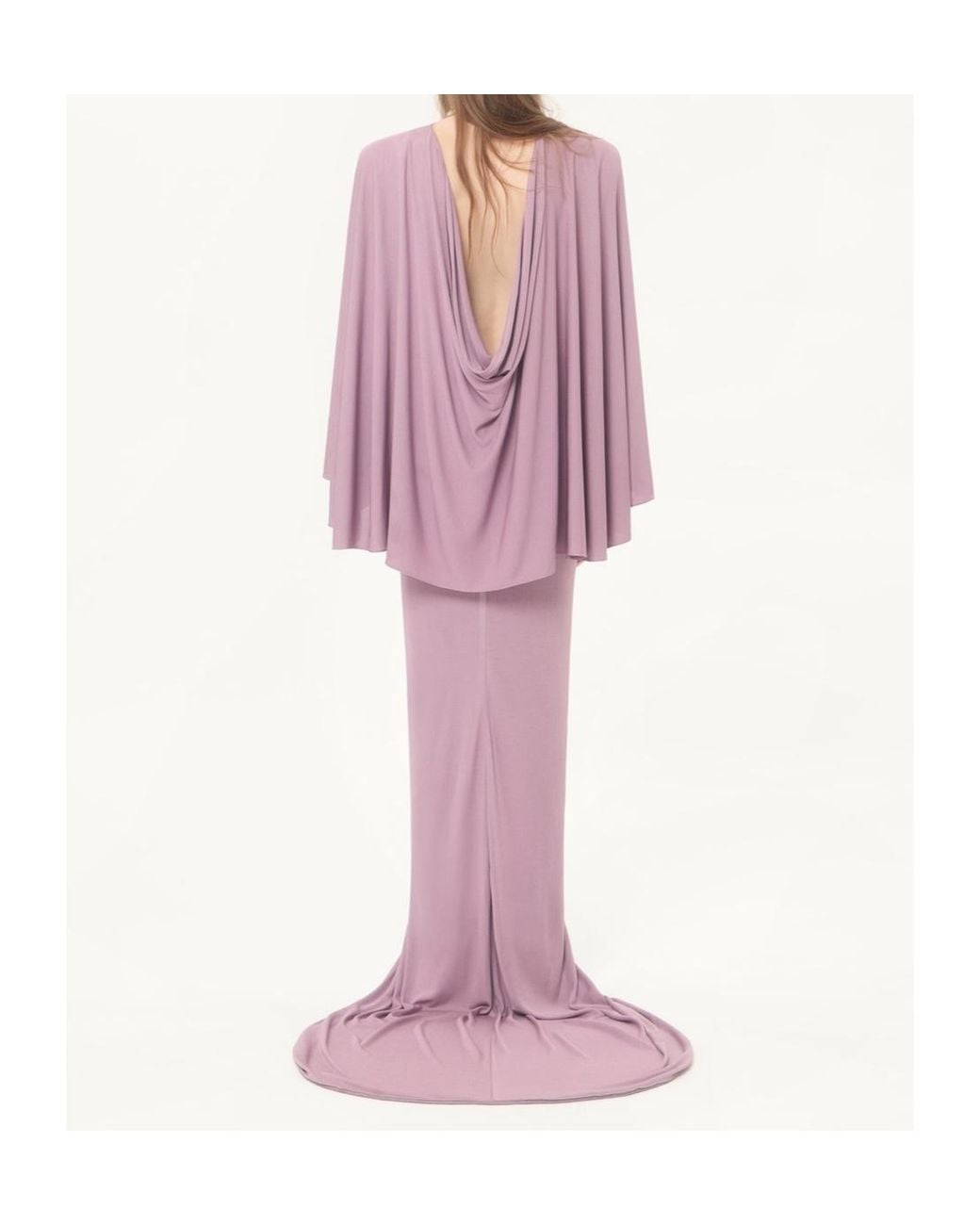 Valentino Pink Sequin Embellished Long Dress