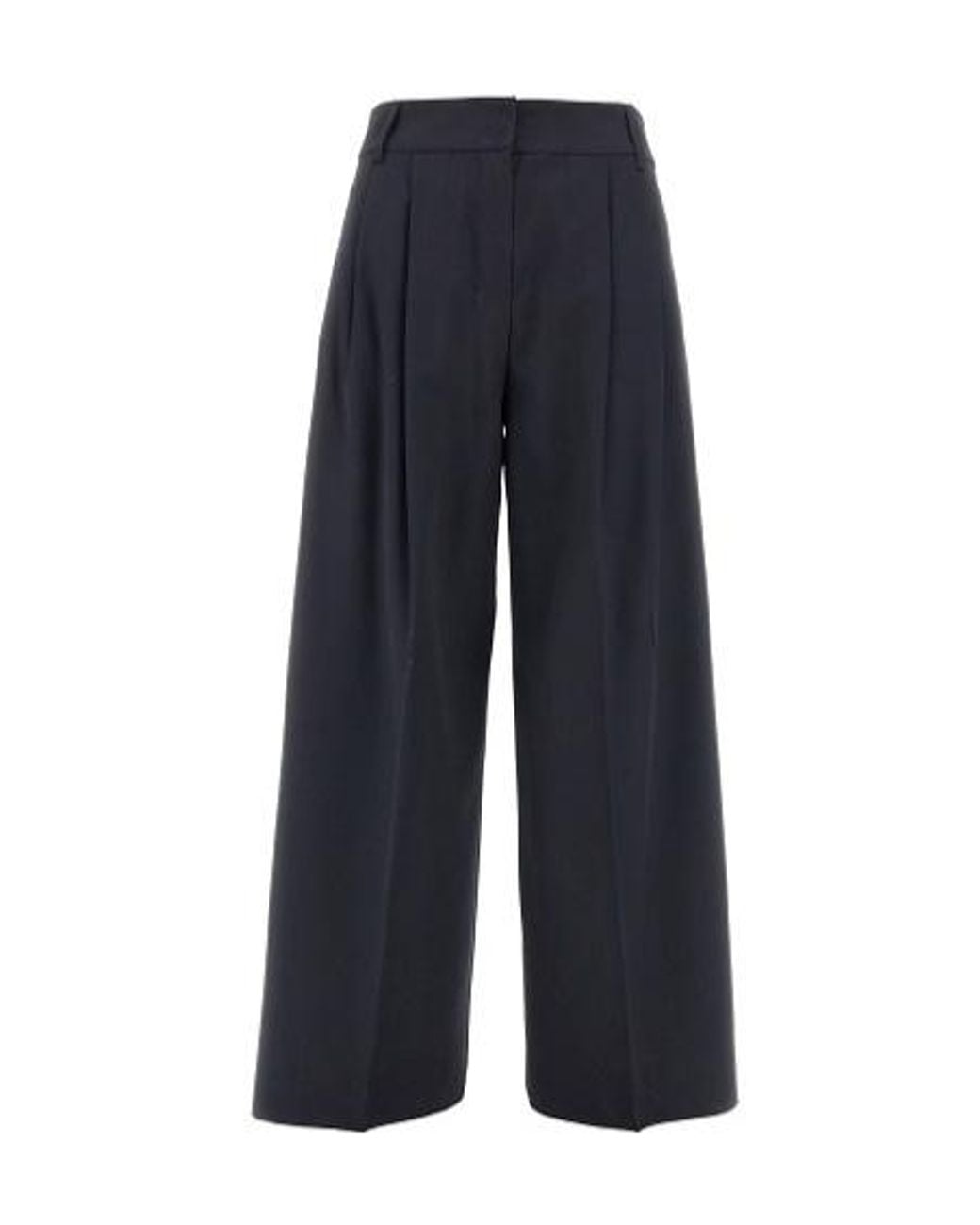 Max Mara Blue 'S Nichols Wide Leg Pants