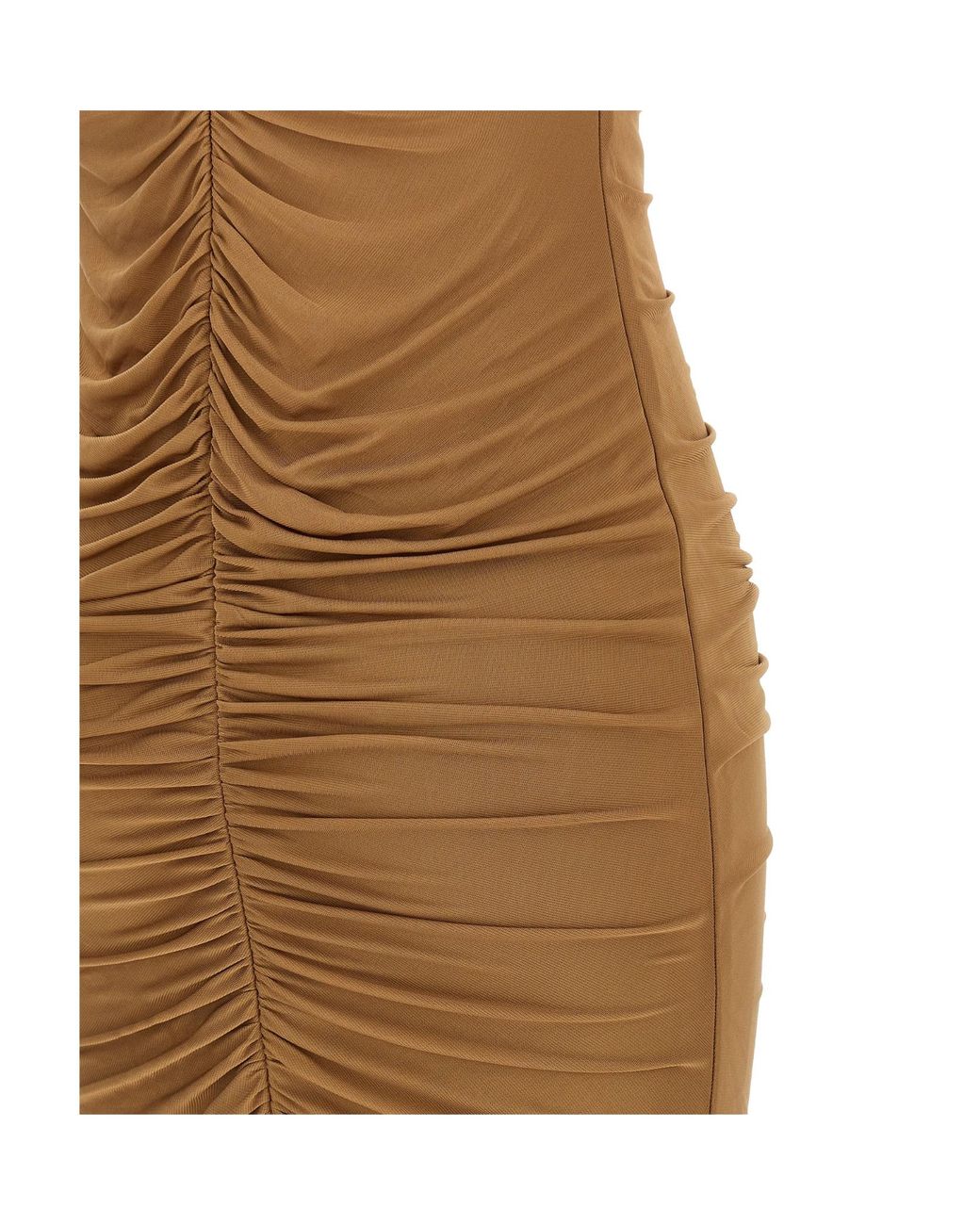 GIUSEPPE DI MORABITO Brown V-Neck Long Dress