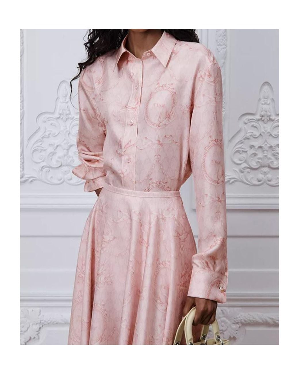 Dior Pink Qixi Blouse
