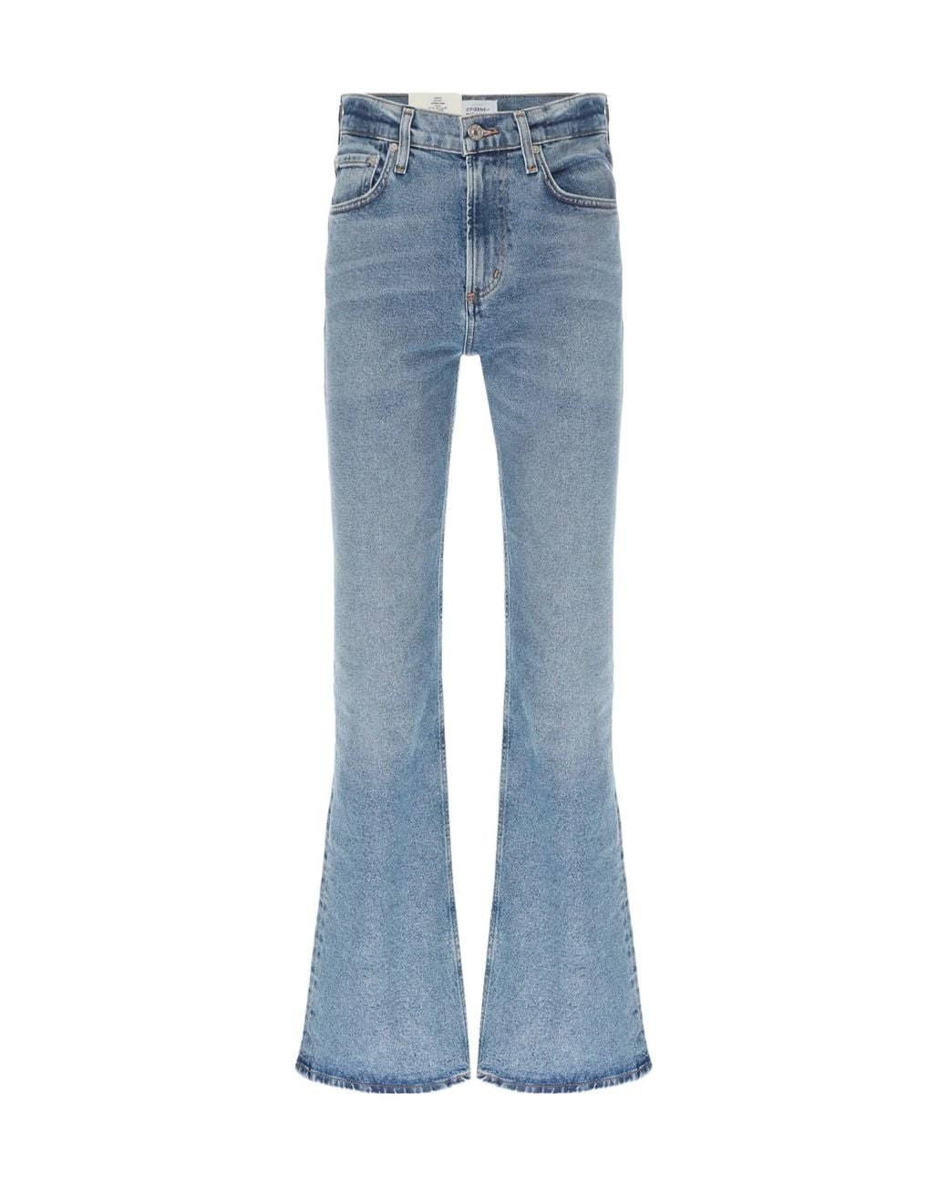 Citizens of Humanity Blue Vidia High Rise Flare Jeans