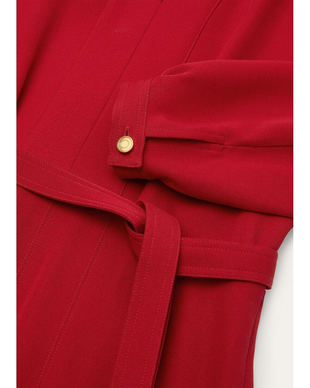 Loro Piana Red Haileen Dress