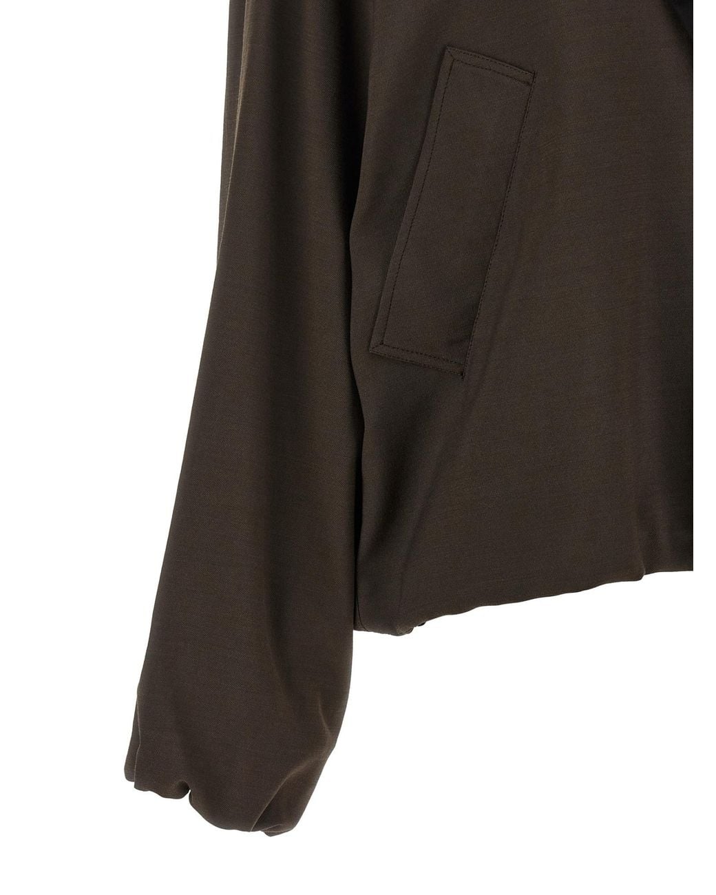 Loewe Black Viscose And Wool Jacket