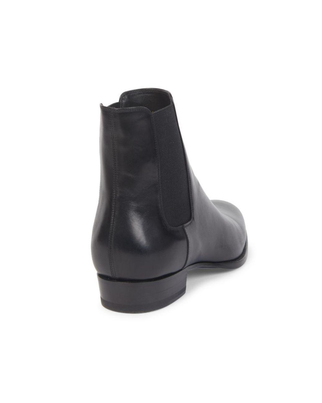 Saint Laurent Black ワイアット チェルシー ブーツ for men
