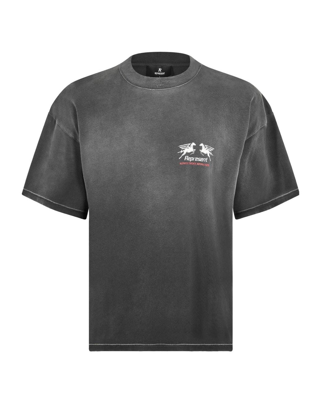 Represent Gray Loose T-Shirt for men