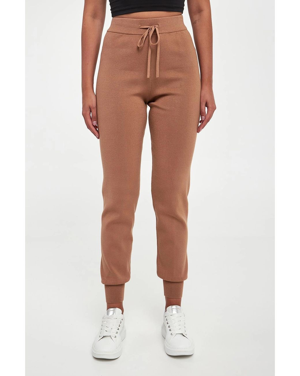 Twinset Multicolor Drawstring-Cuffed Trousers