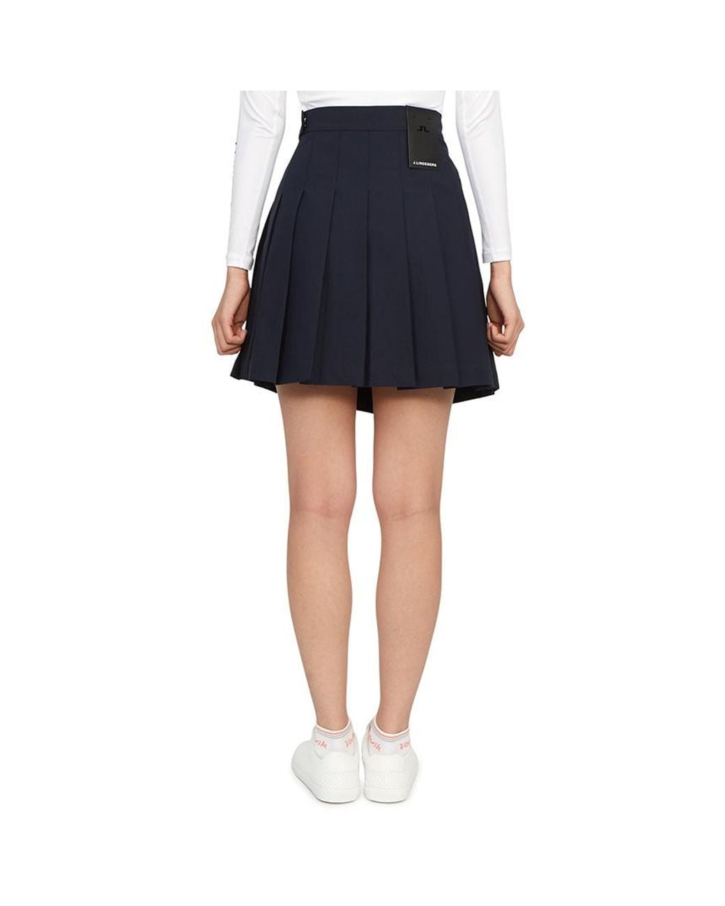 J.Lindeberg Blue Adina Pleated Golf Skirt