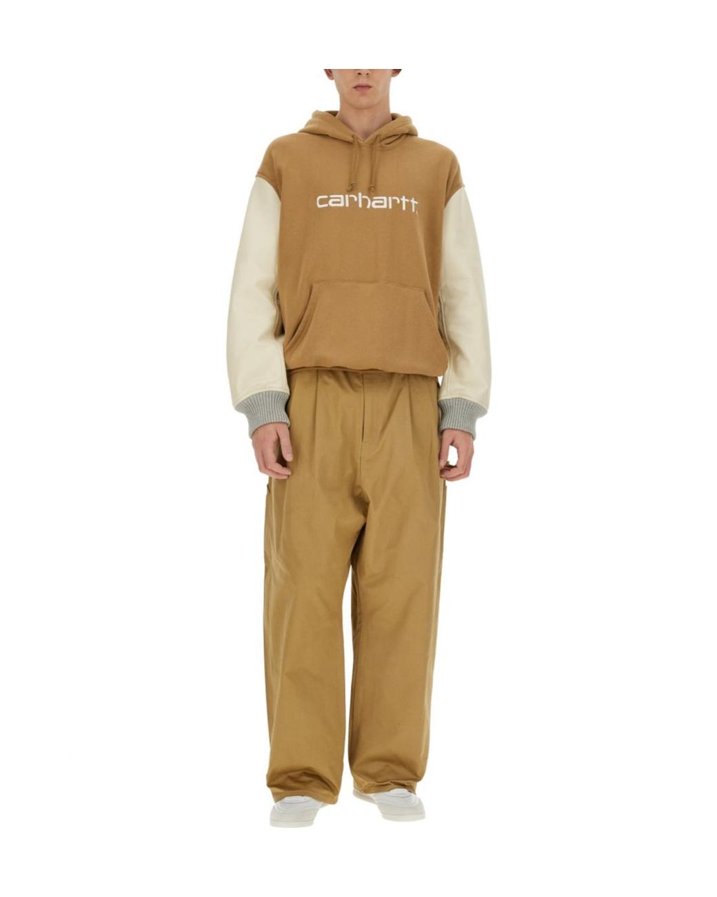 Junya Watanabe Natural X Carhartt Long-Sleeve Sweatshirt for men