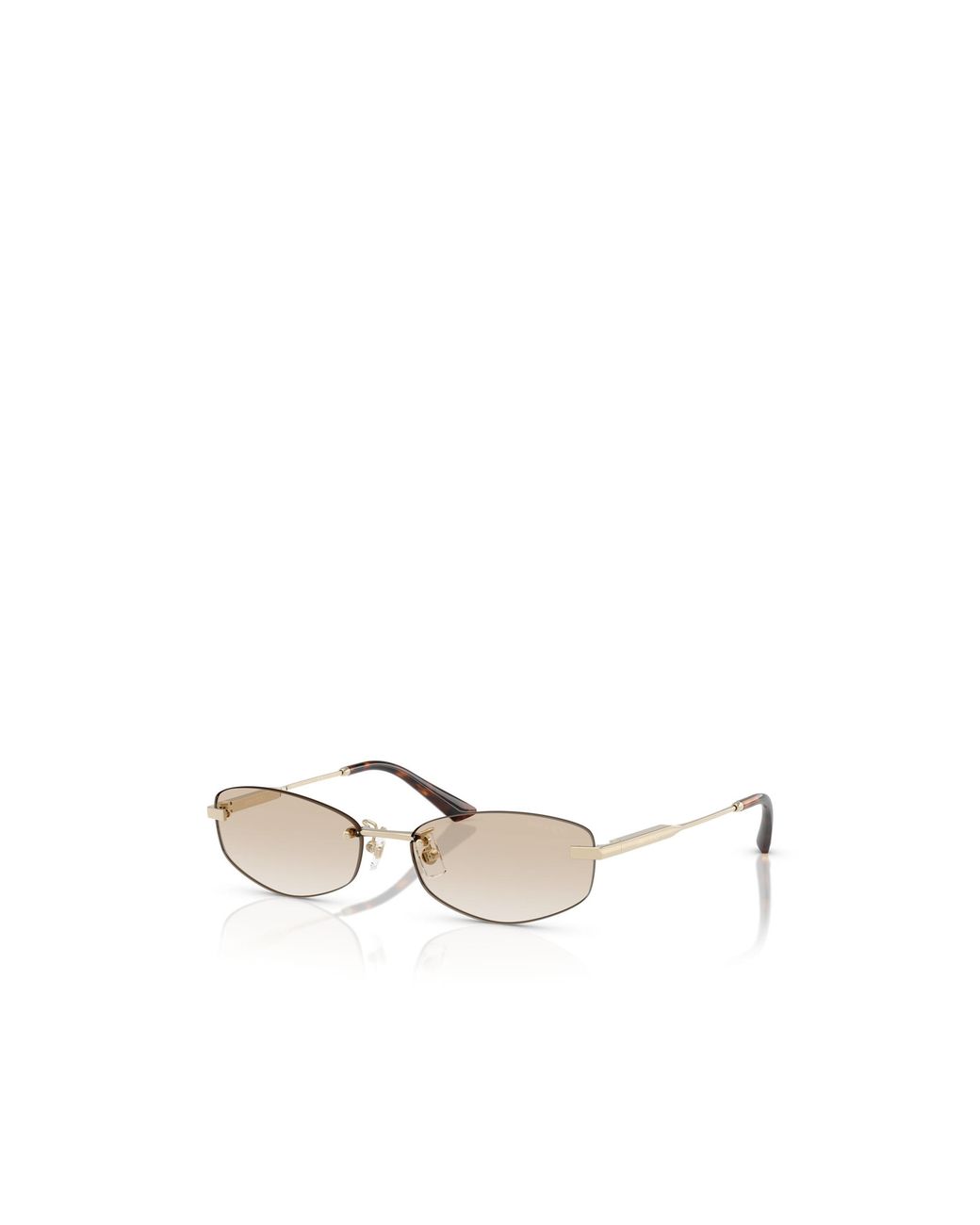Jimmy Choo Metallic Eyewear Frameless Sunglasses
