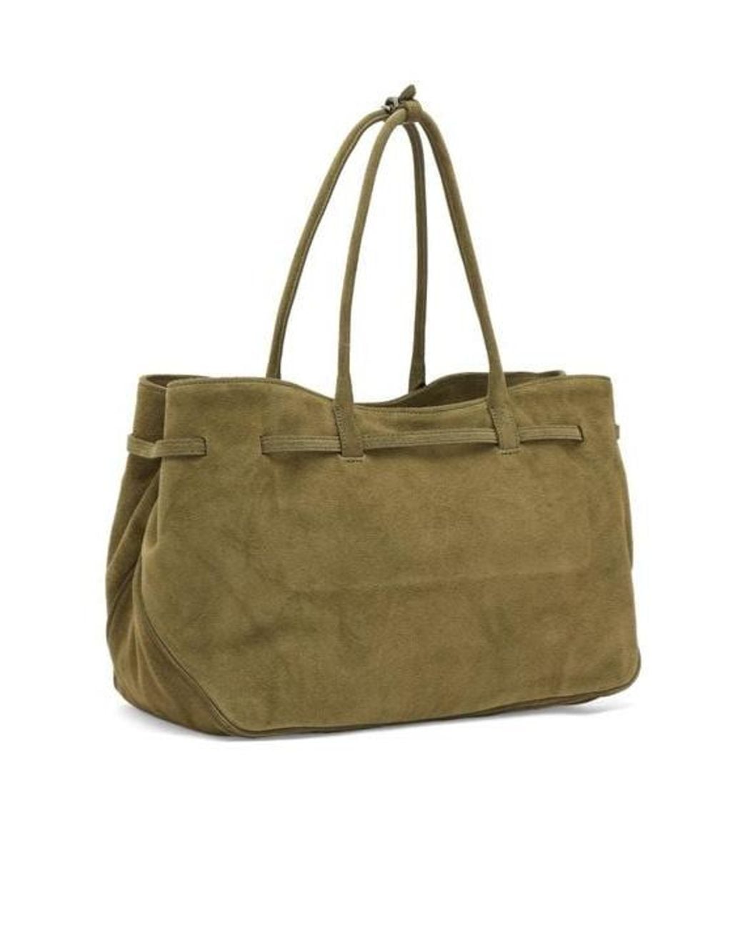 MARGE SHERWOOD Green Double-Handle Handbag