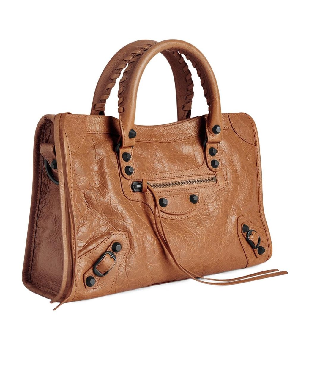 Balenciaga Brown Le City Small Tote Bag
