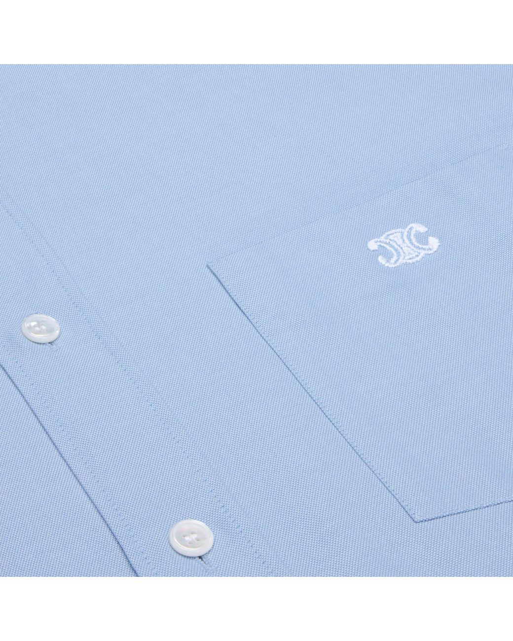 Céline Blue Loose Shirt for men
