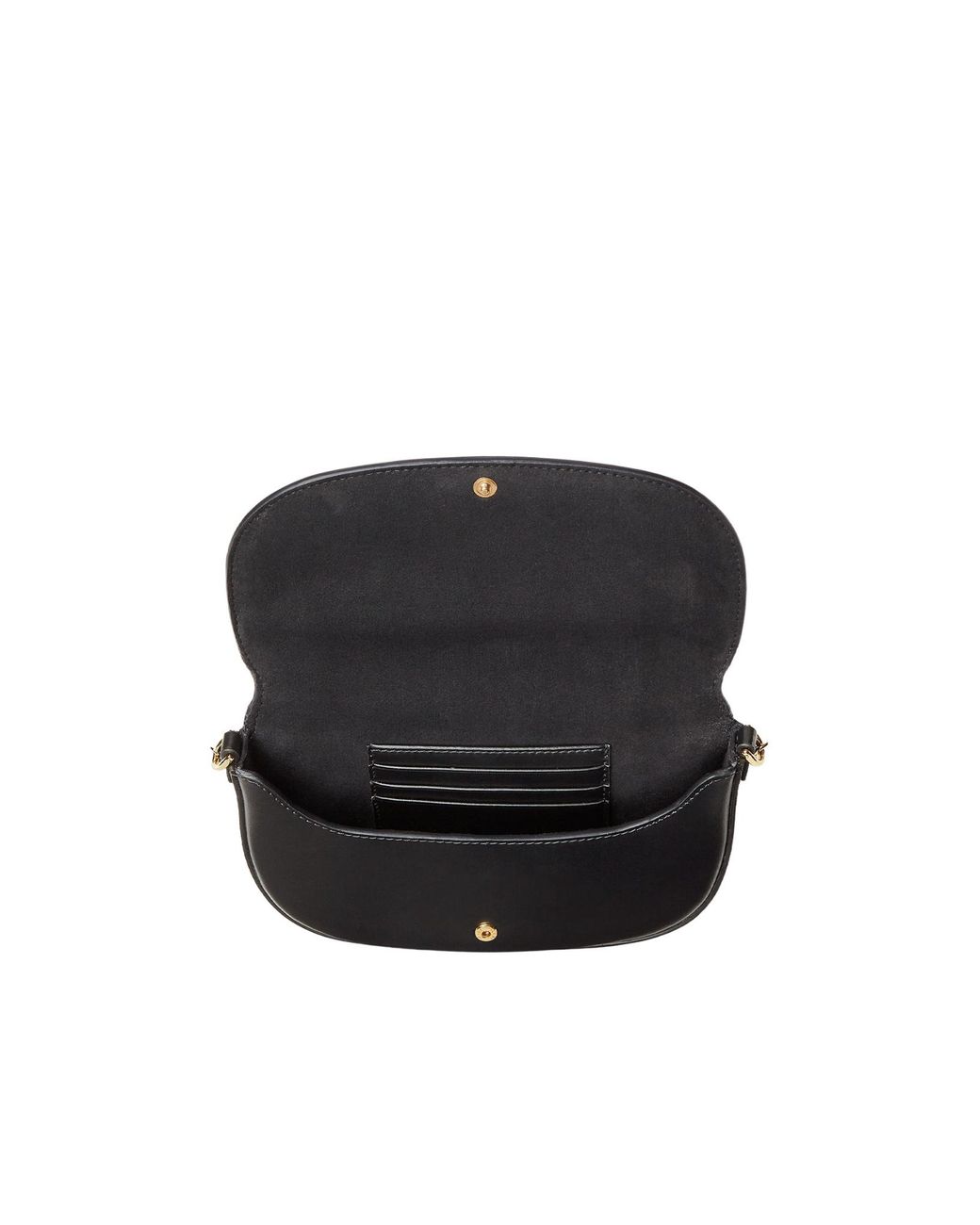 Fendi White Graphy Logo Lettering Chain-Linked Wallet