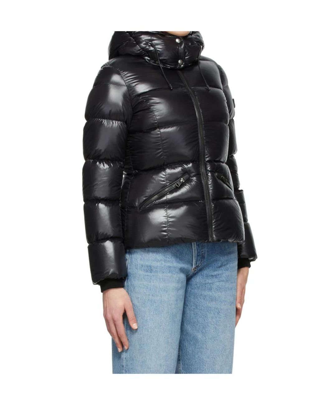 Mackage Black Madlyn Padded Zipped Jacket