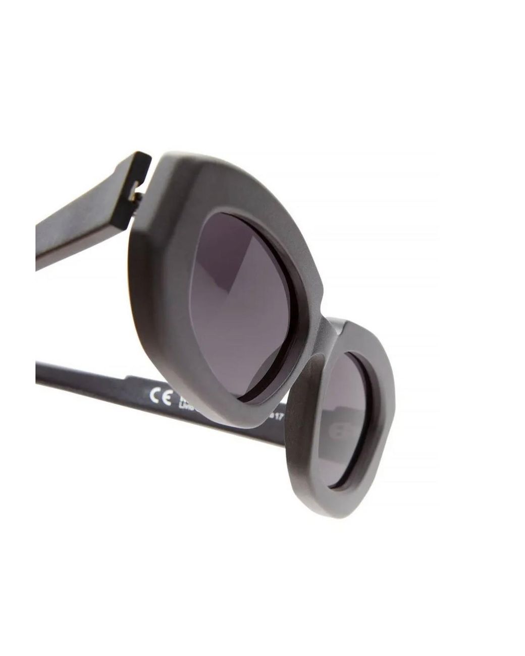 Kuboraum Multicolor Geometric Sunglasses for men