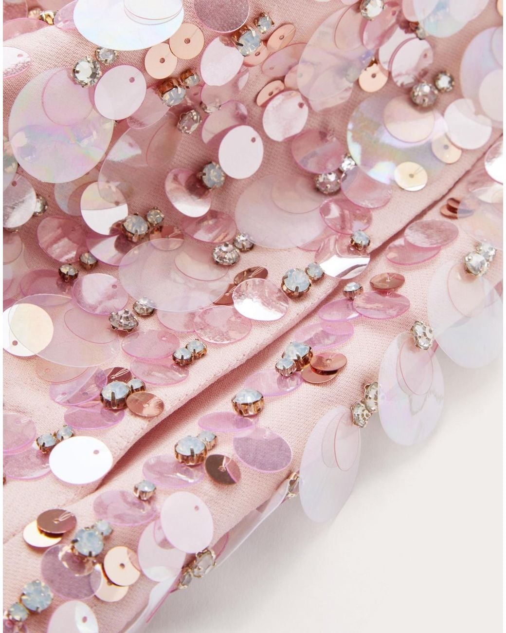 Valentino Pink Short Sleeve Dress