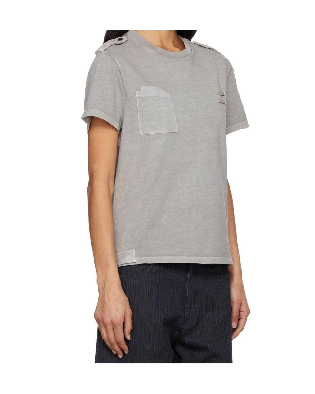 Paloma Wool Gray Short-Sleeved T-Shirt
