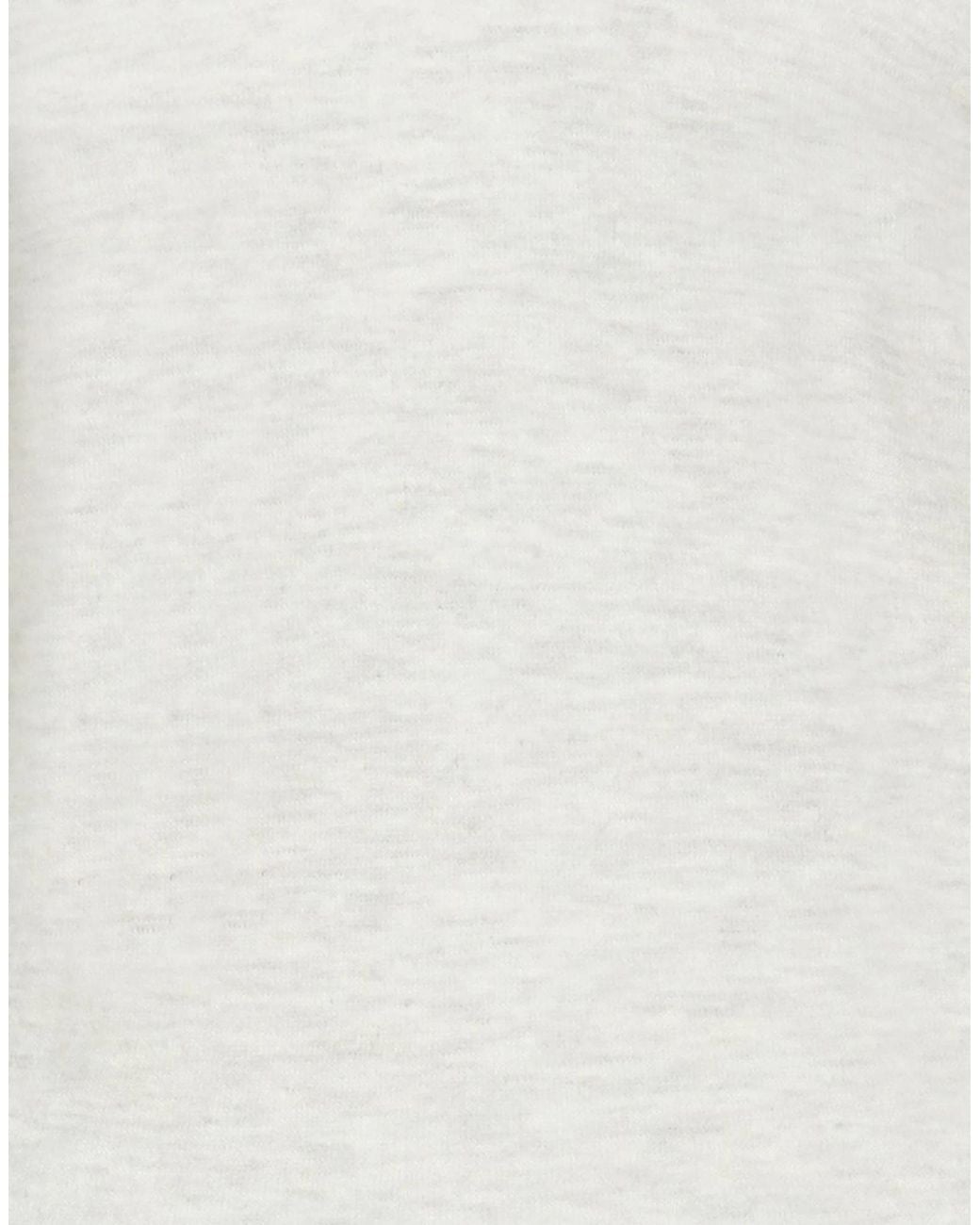 Isabel Marant White Long-Sleeved Crew-Neck Top