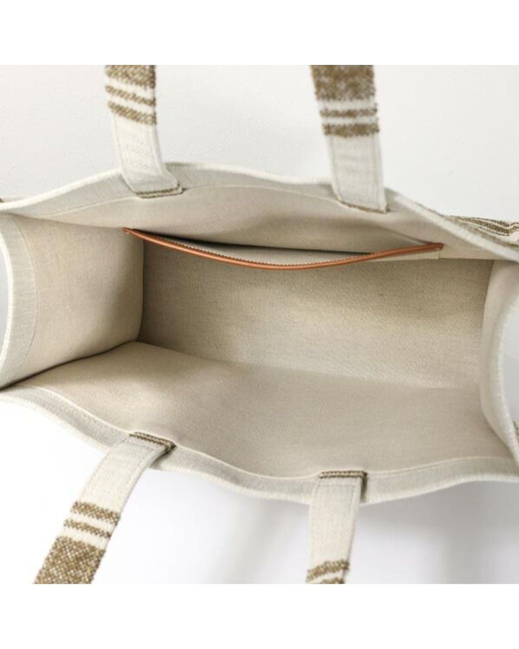 Céline Natural Logo Tote Bag