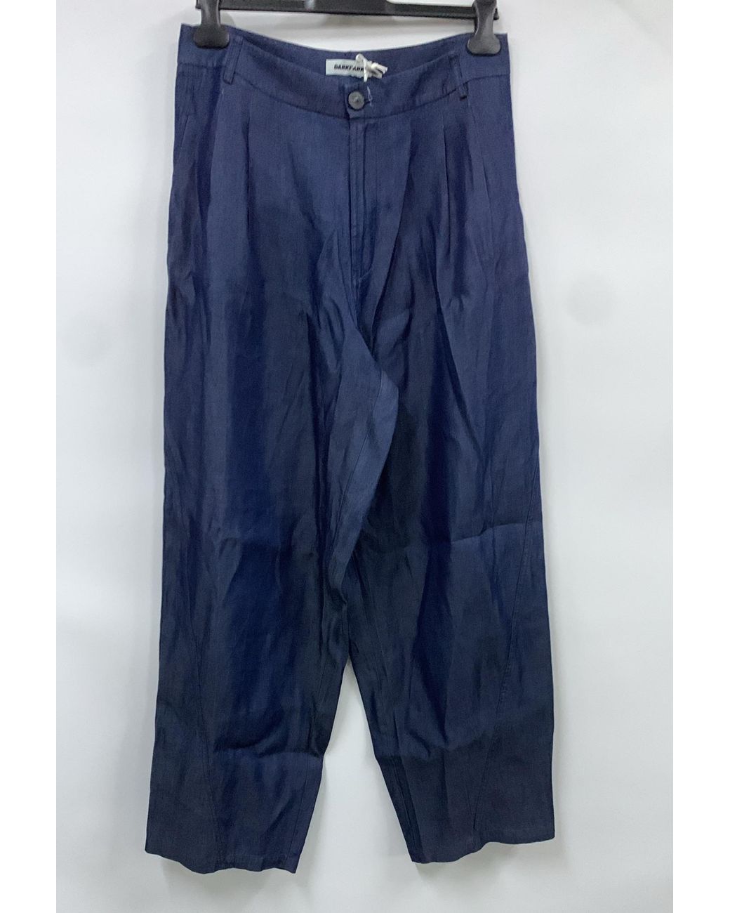 DARKPARK Blue Low Waist Wide Leg Pants