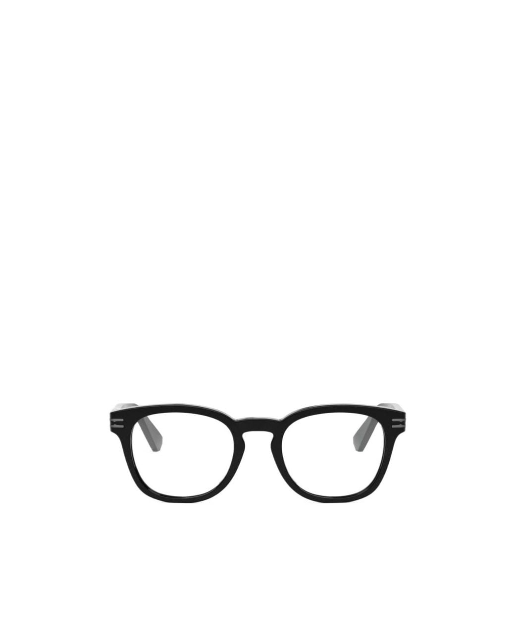 BVLGARI White Bulgari Square Frame Glasses for men