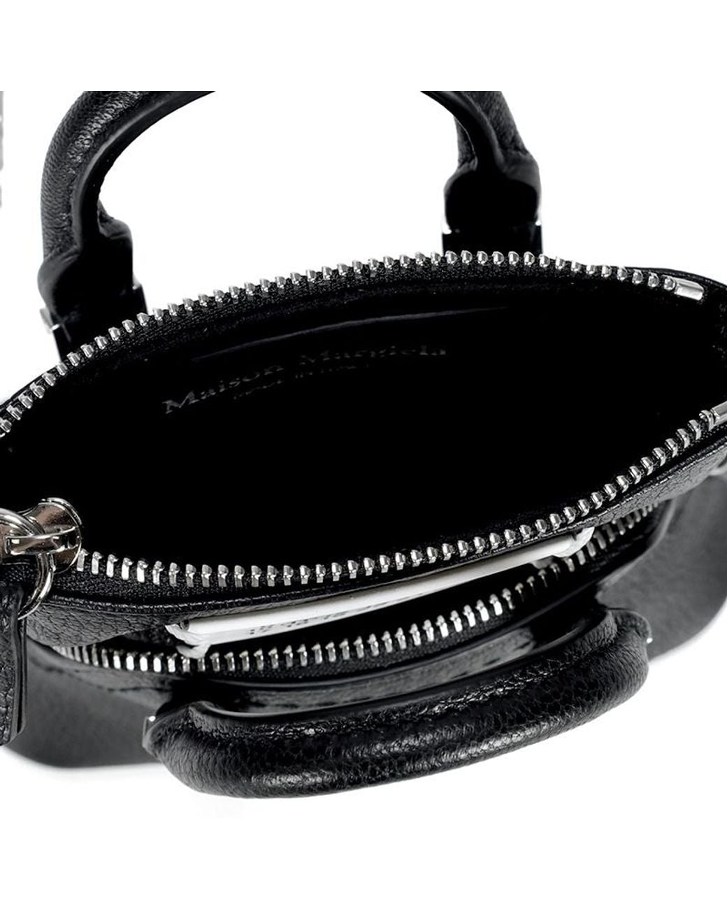 Maison Margiela Black 5Ac Classique Baby Zipped Shoulder Bag