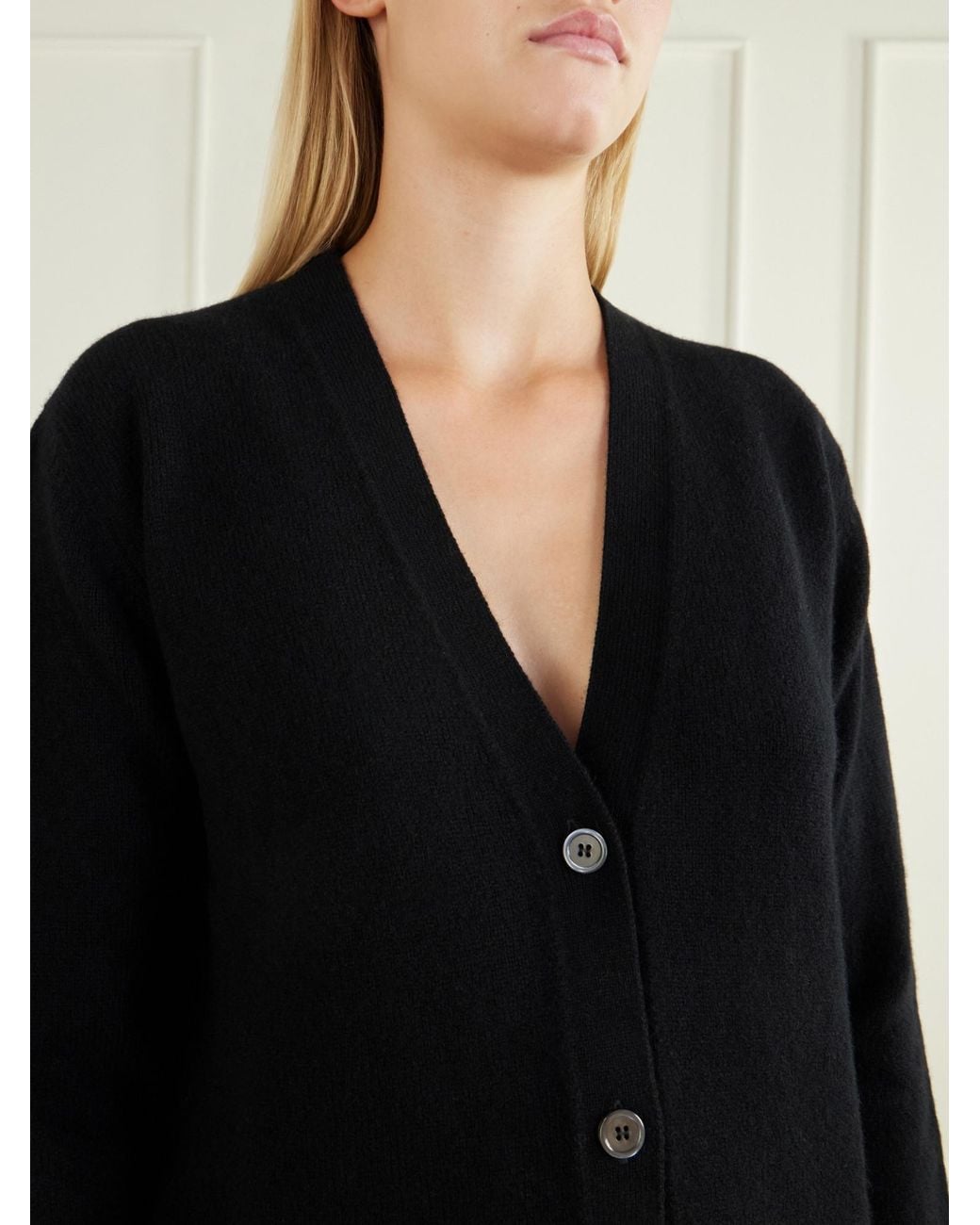 &Daughter Black Wool Cardigan