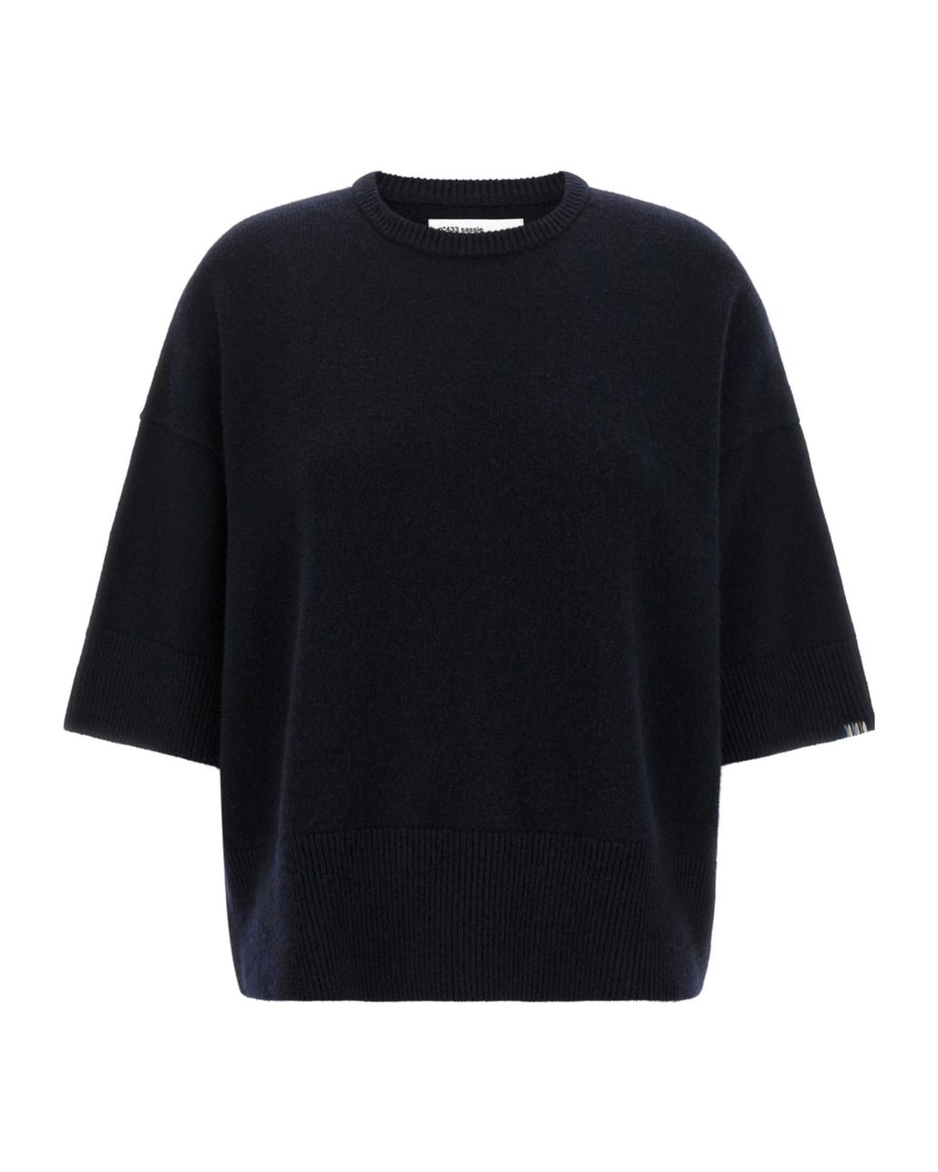 Extreme Cashmere Black Sassie Boxy Knitted Sweater
