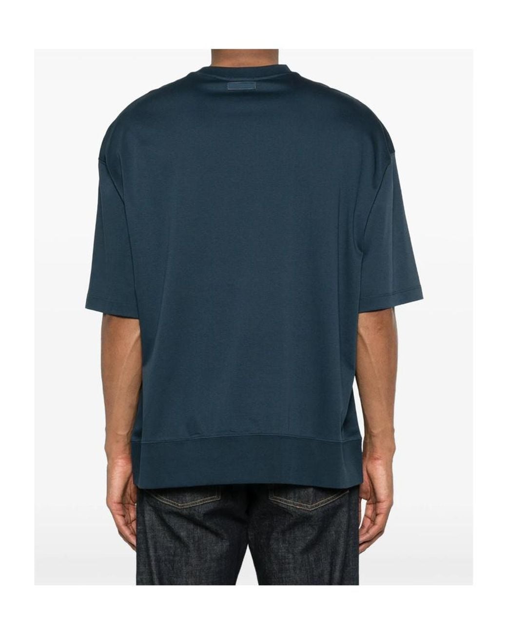 Calvin Klein Blue Stone Crew-Neck T-Shirt for men