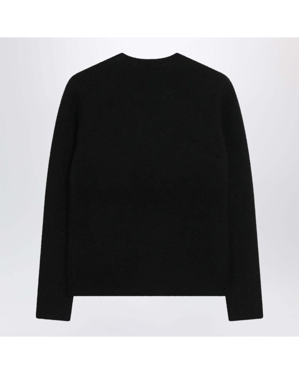 Totême Black Totême Structured Crew Knit Jumper