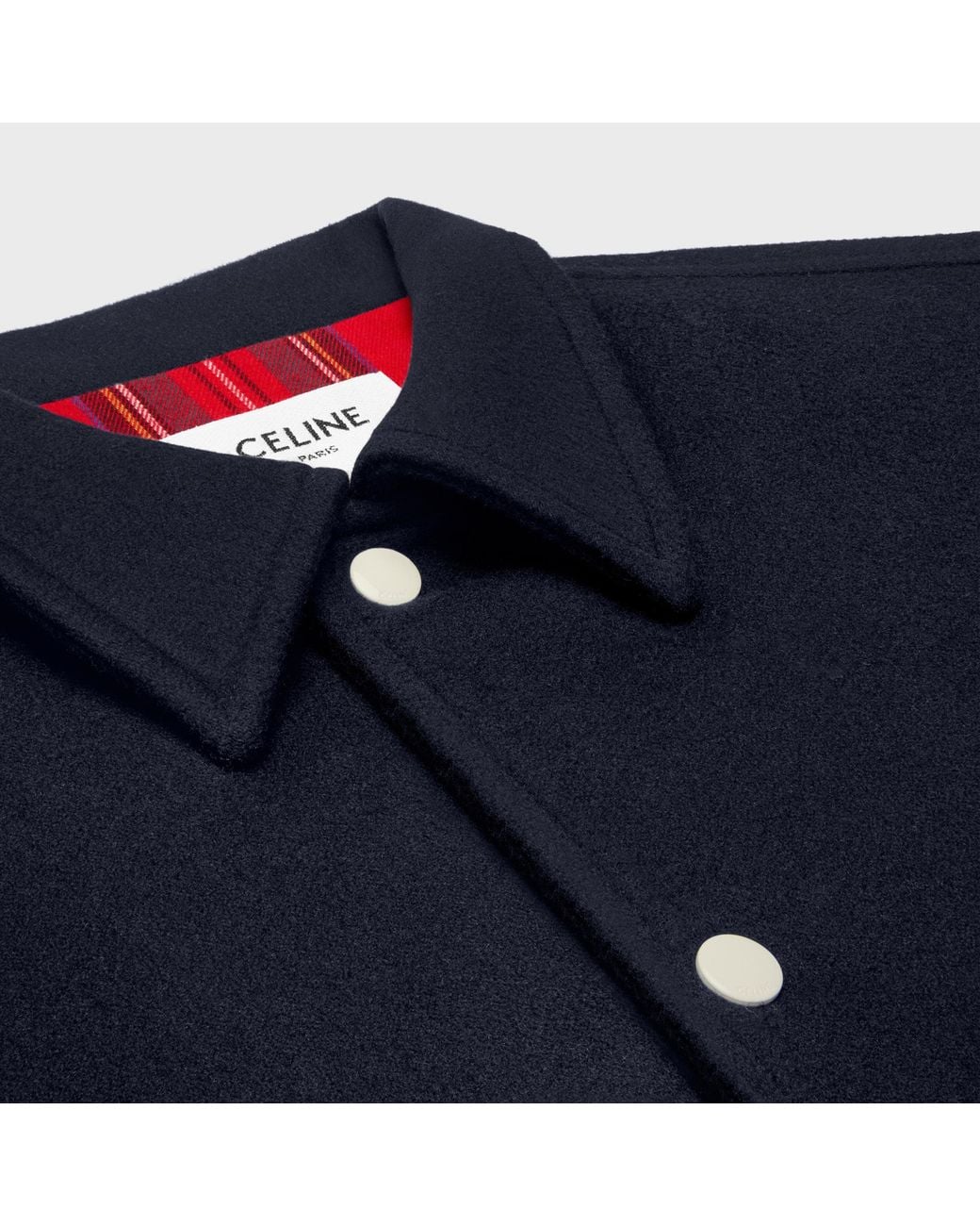 Céline Blue Coach Jacket for men