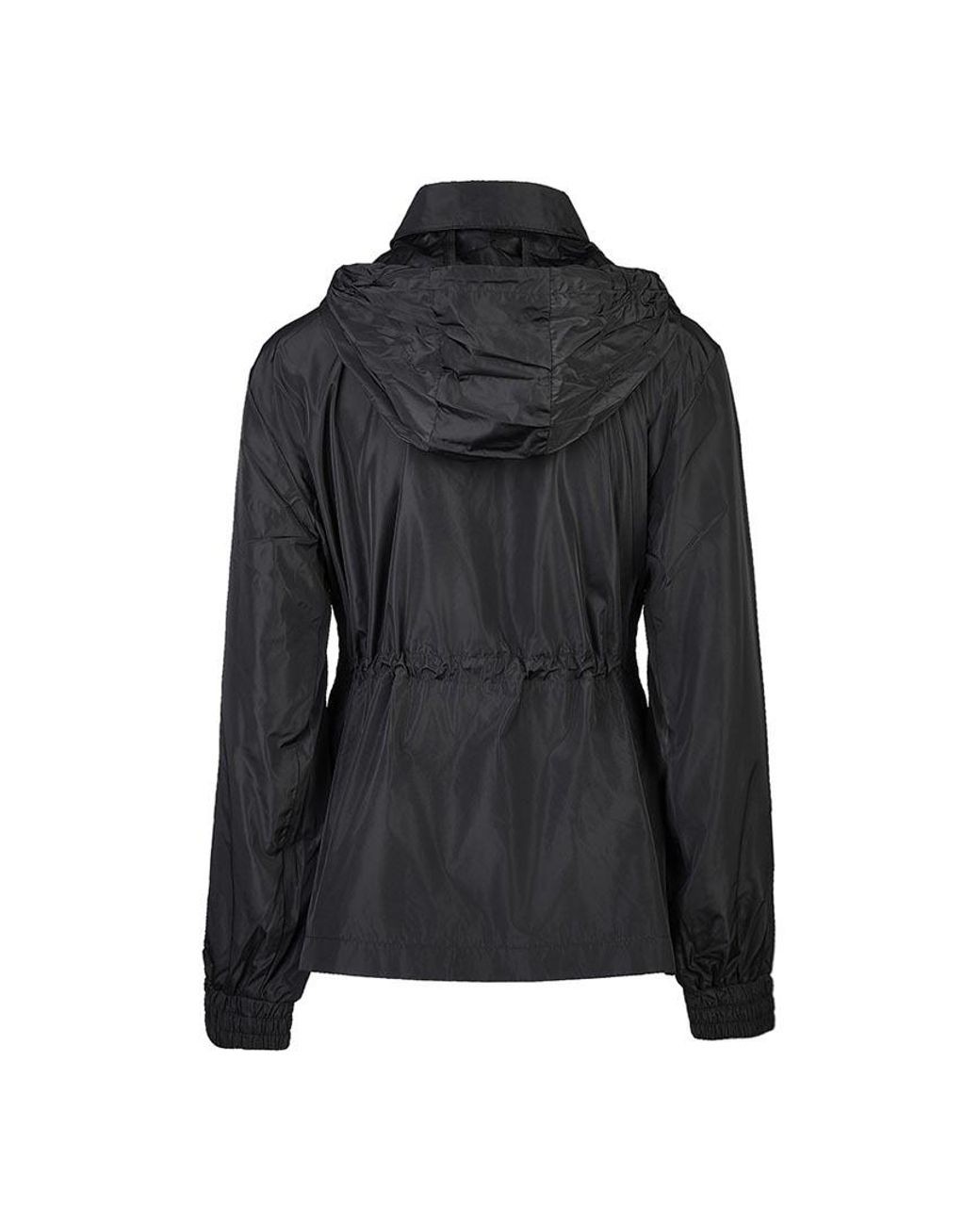 EA7 Black Long-Sleeve Zip-Up Jacket
