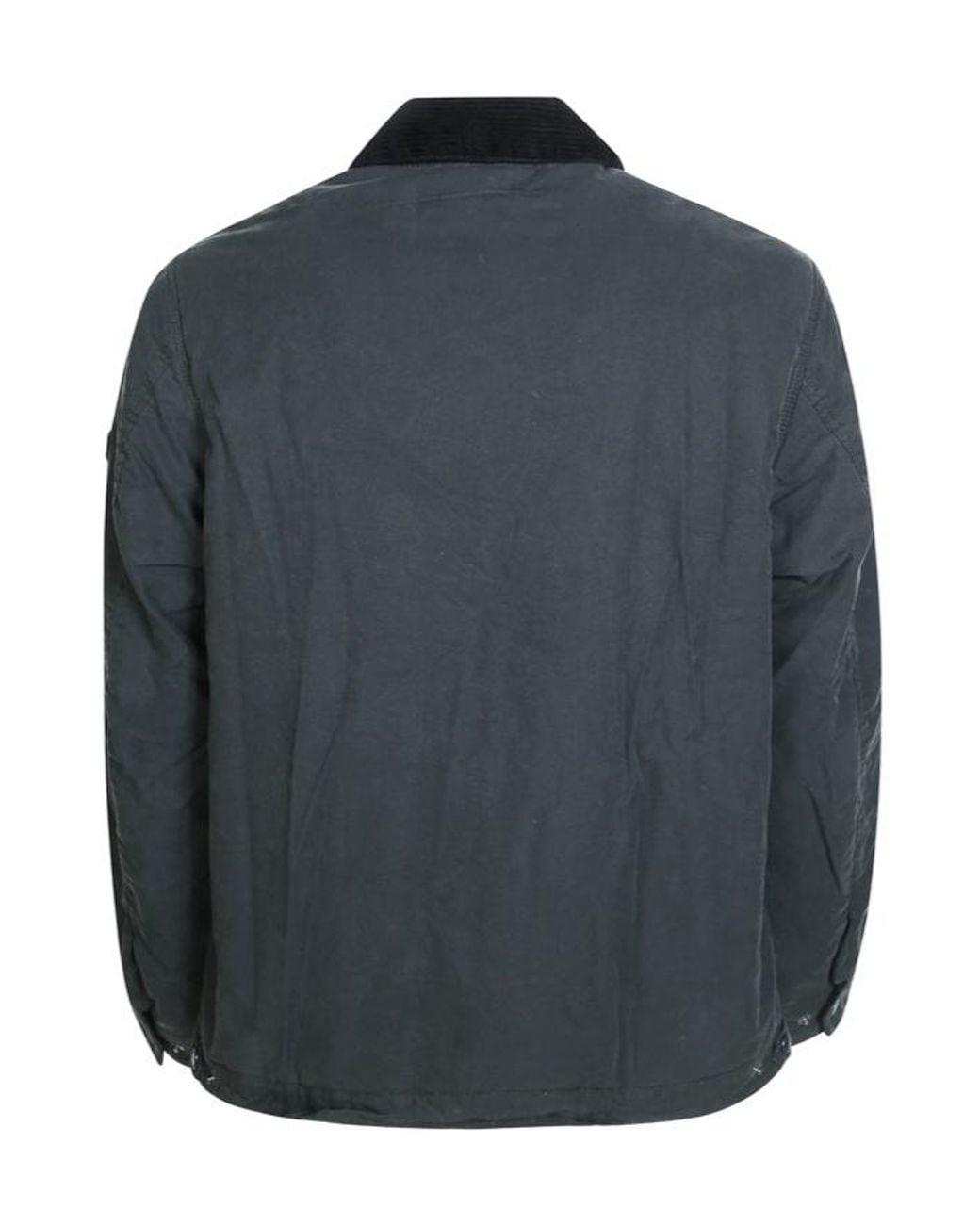 Barbour Blue Logo Patch Jacket for men