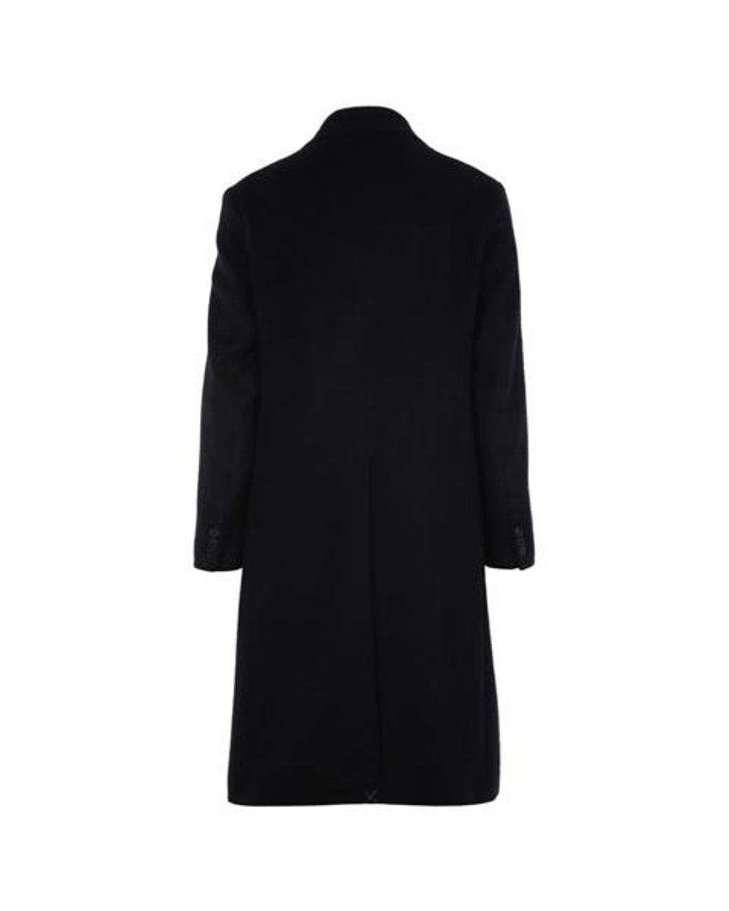 Our Legacy Black Double-Breasted Long Coat for men