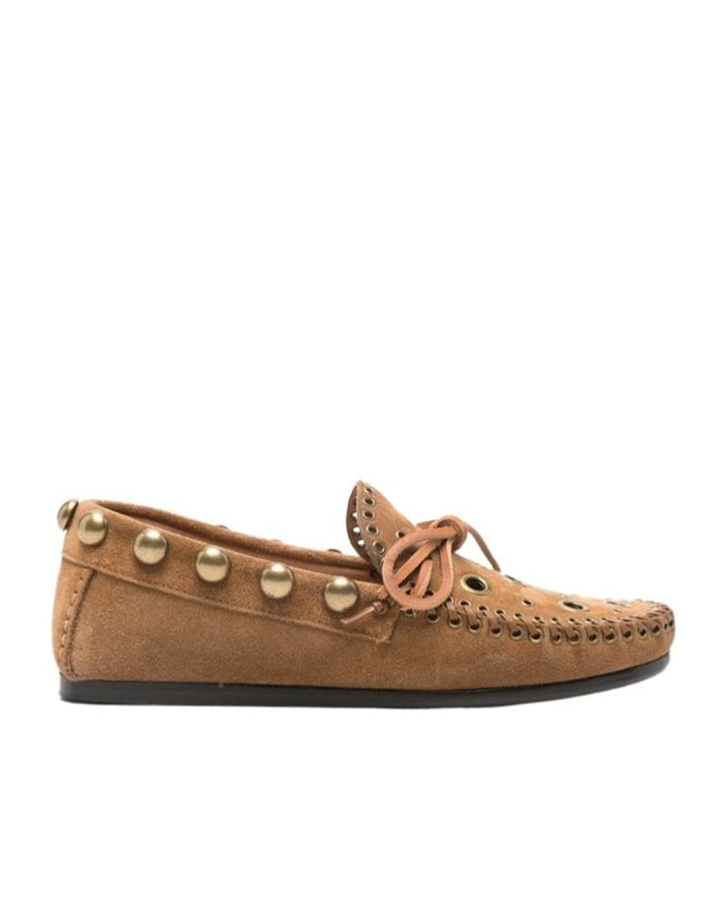 Isabel Marant Brown Brandy Loafers
