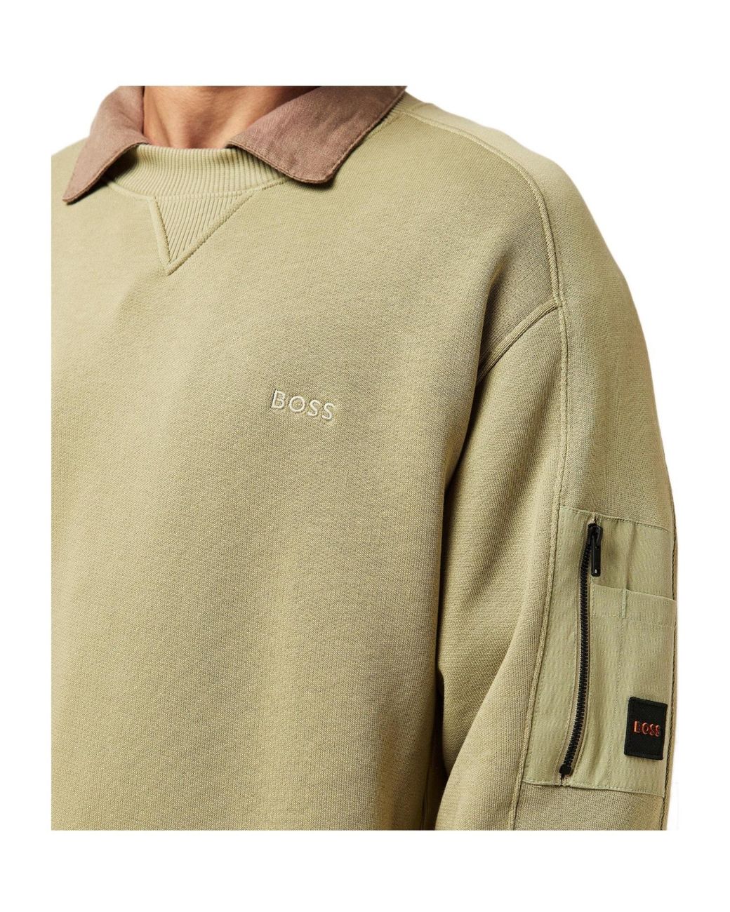 Boss Natural Casual Hoodie for men