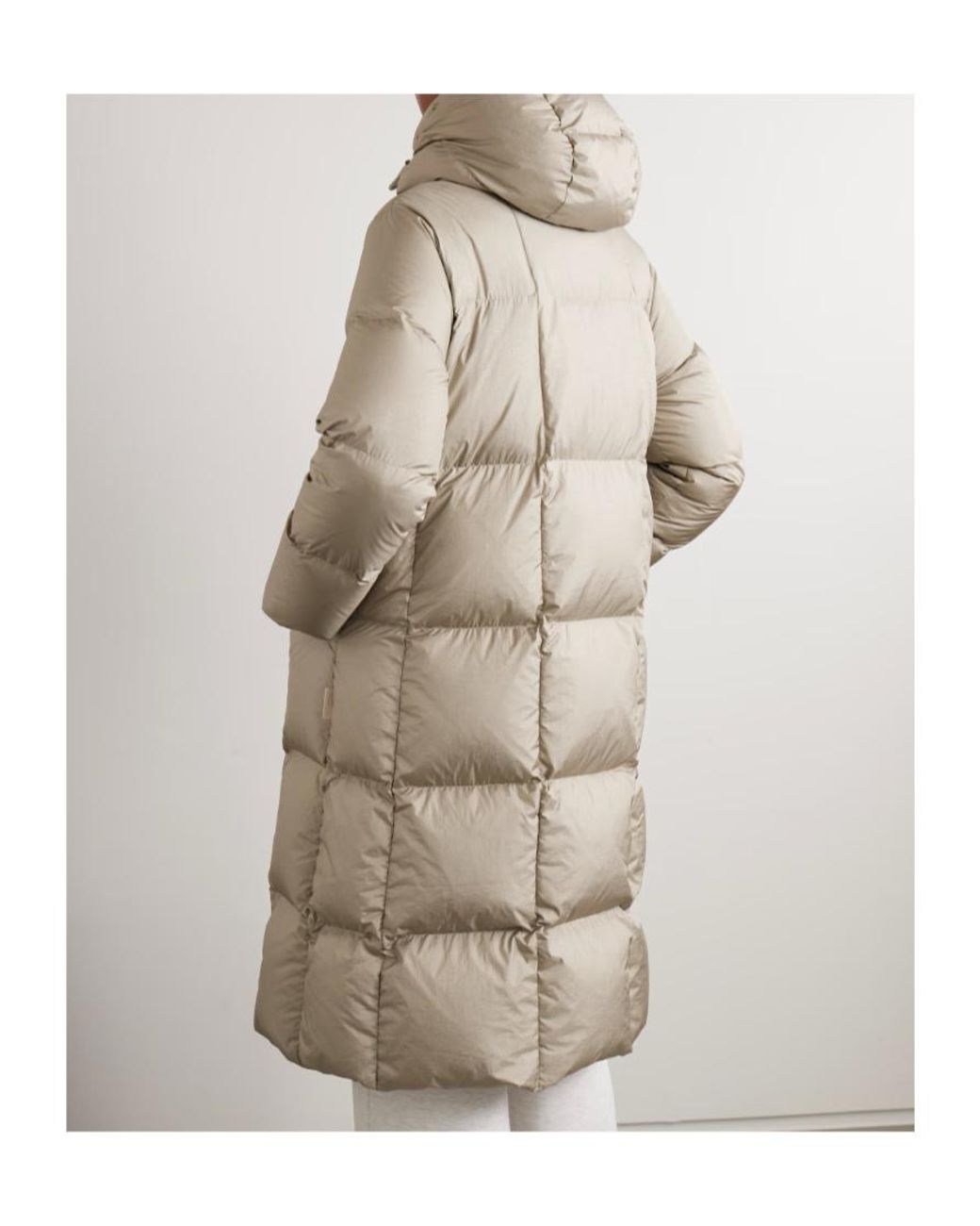 Varley Natural Long-Sleeved Down Jacket