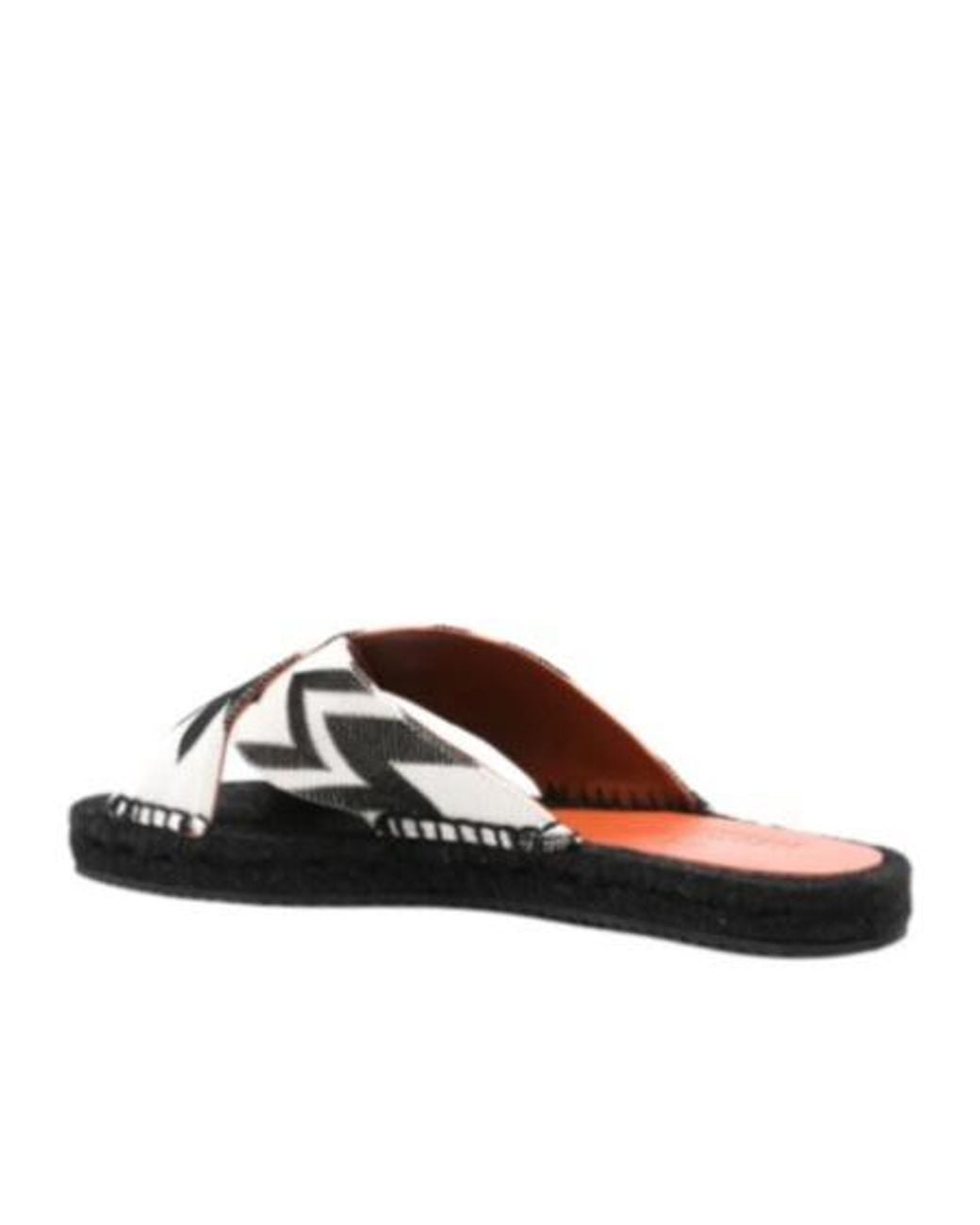 Missoni Black Cross-Straps Espadrilles