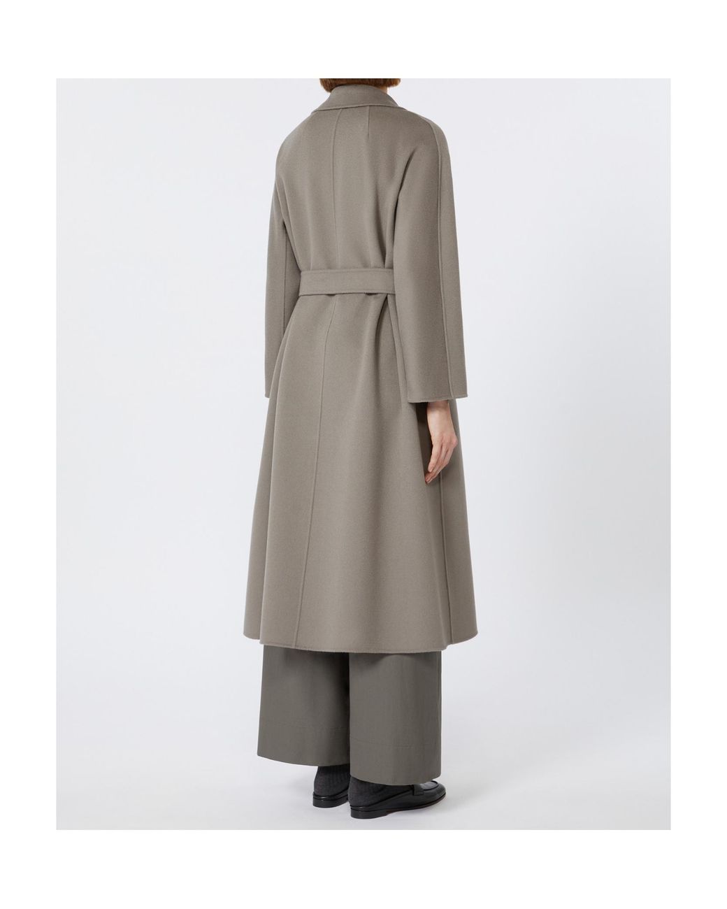 Max Mara Gray 'S Esturia Belted Coat