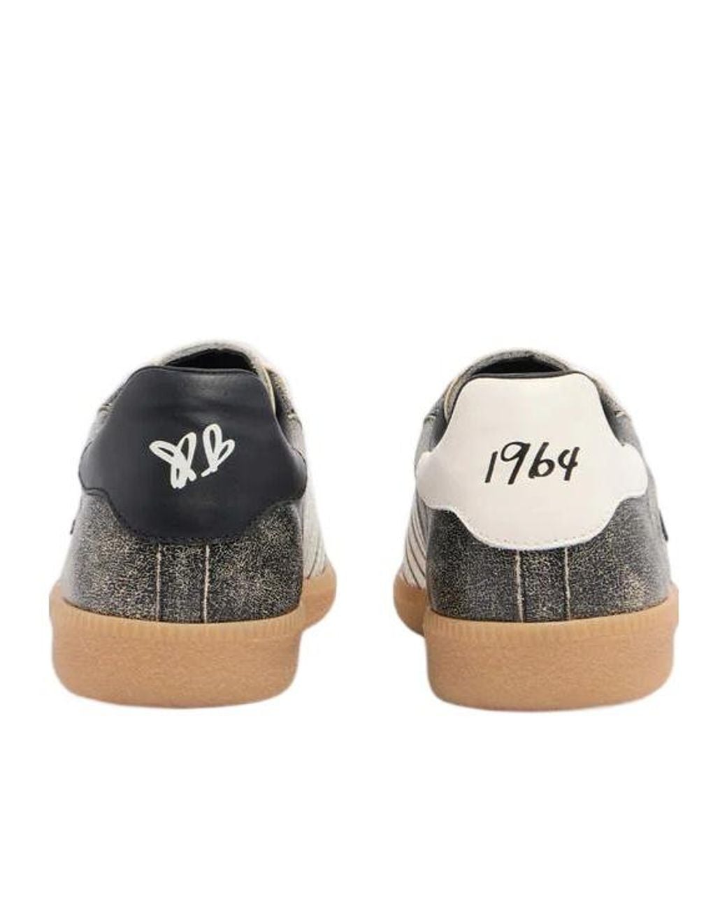 DSquared² Brown Rebel Low-Top Sneakers for men
