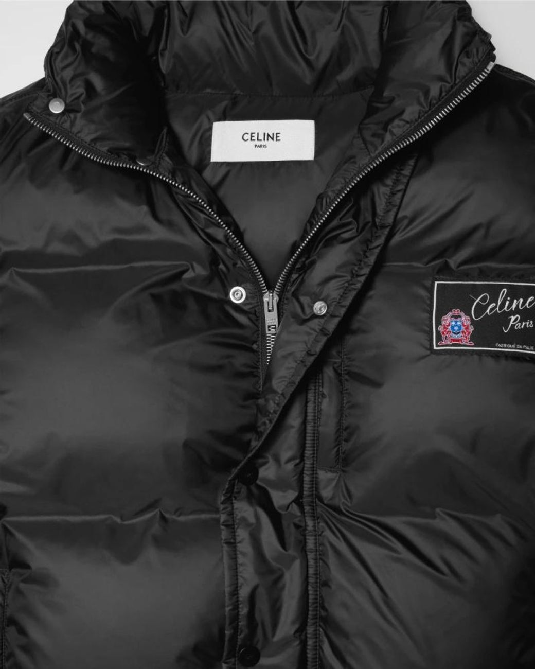 Céline Black Puffer Jacket